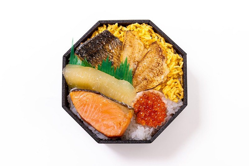 のどぐろとにしんかずのこさけいくら